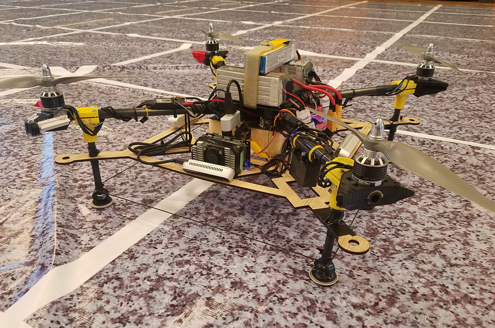 The 2018 competition drone